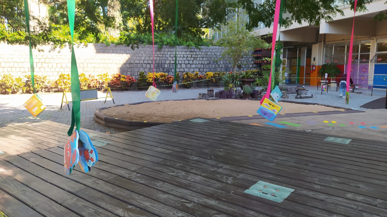 Sogipa: Sogipa libera áreas abertas, como praça infantil e jardins